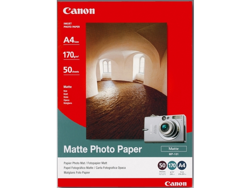 Canon MP101 Photo Paper Matte, A4, 170g (bal=50ks)