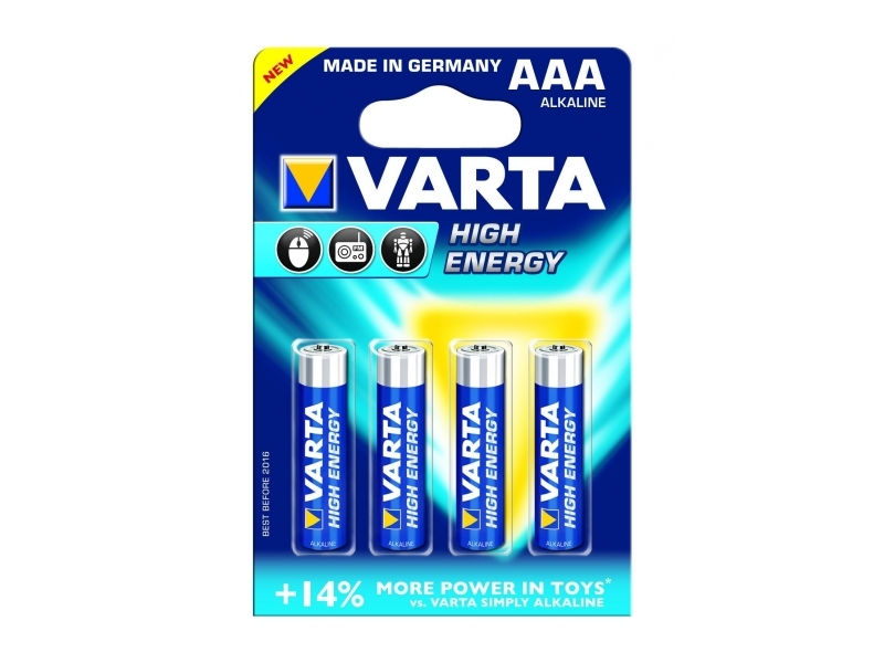 Varta 4103 Micro LongLife Extra 1,5V AAA (bal=4ks)