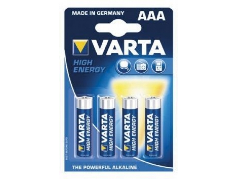 Varta 4903 Alkaline 1,5V AAA High Energy (LR03) (bal=4ks)