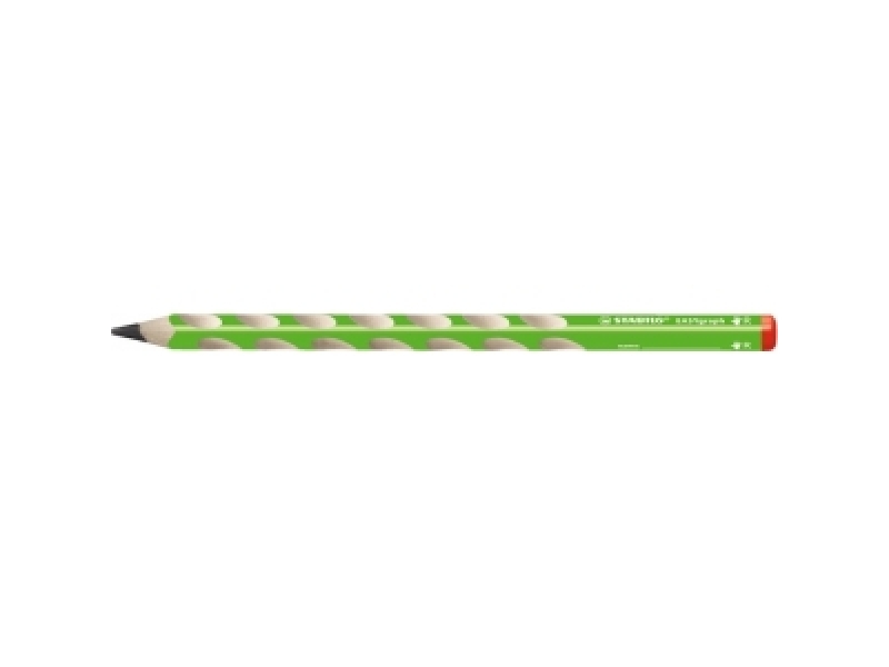Stabilo Ceruzka EASYgraph R, ergonomická HB pre pravákov zelená (bal=12ks)