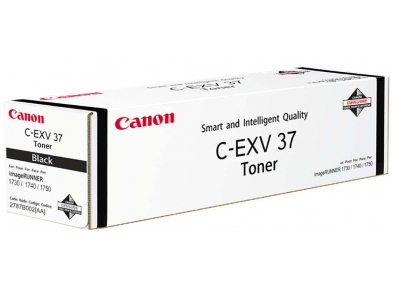 Canon C-EXV 37 Black Toner, 1x686g (CF2787B002AA) 