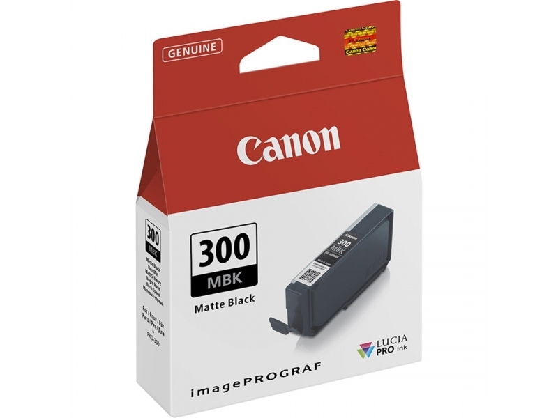 Canon PFI-300 MBK Matte Black atramentová náplň