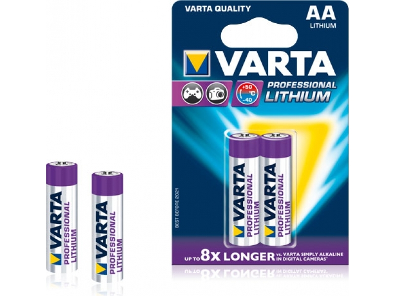 Varta 6106 Professional Lithium 1,5V AA (R06) (bal=2ks)